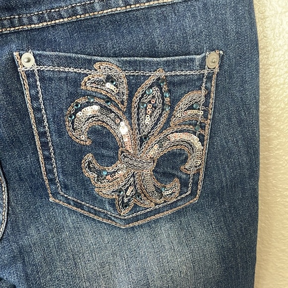 Inc International Concepts Regular Fit Boot Leg Jeans Size 4P - Picture 7 of 11